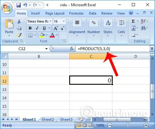 Excel'de çarpma işlevi (ÇARPIM işlevi) nasıl kullanılır?