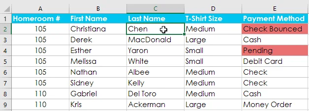 Excel 2019 (Bölüm 18): Verileri sıralama