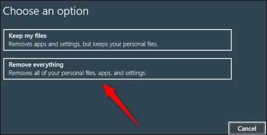 Bagaimana untuk memulihkan tetapan kilang (Tetap Semula Kilang) Windows 10 PC menggunakan Prompt Perintah