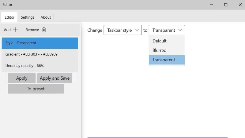 Bagaimana untuk menambah kesan menarik pada Bar Tugas Windows 10