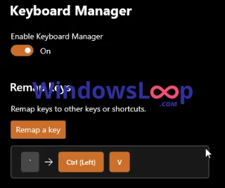 Windows 10'da PowerToys ile anahtarlar nasıl yeniden eşlenir?