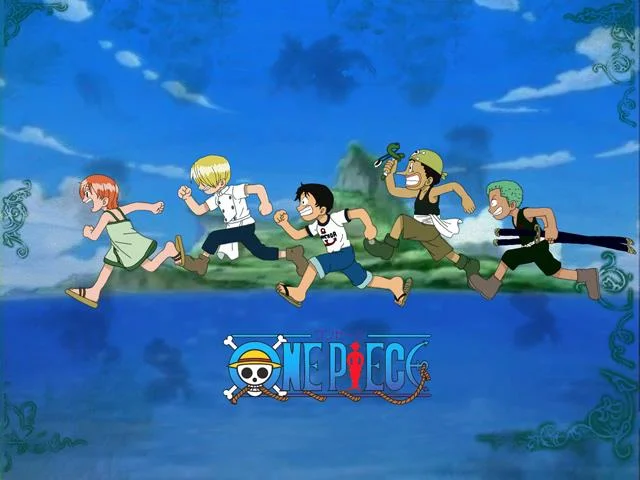 Kertas dinding Luffy untuk komputer