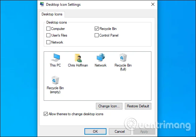 Windows ですべてのデスクトップ アイコンを非表示または再表示する方法