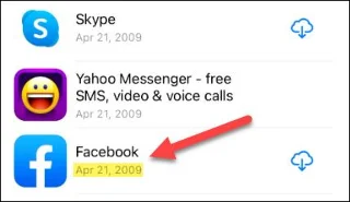 iPhone に最初にインストールしたアプリを確認する方法