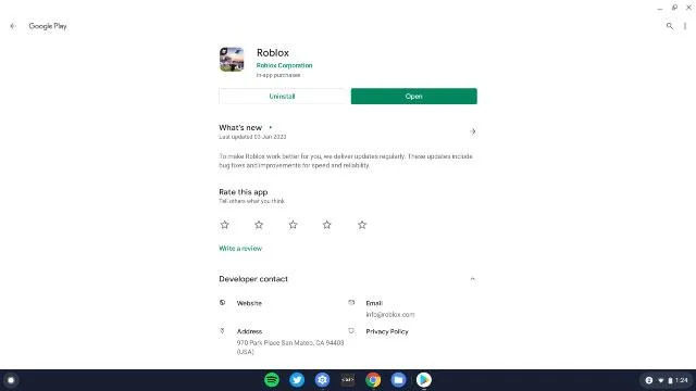 Chromebook'ta Roblox nasıl oynanır?