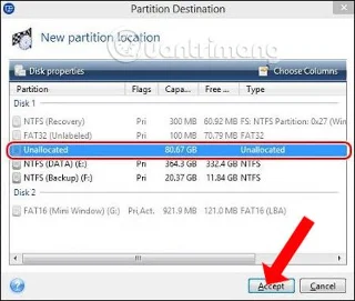 UEFI standardı *.tib dosyasını kullanarak bilgisayarınızı hayalet olarak nasıl görüntüleyebilirsiniz?