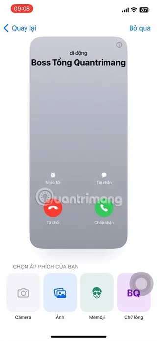 Bagaimana untuk menukar skrin panggilan kepada iPhone