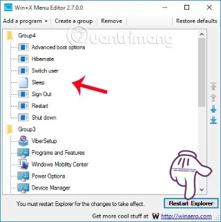 Windows 10 Uzman kullanıcı menüsünü optimize etme talimatları