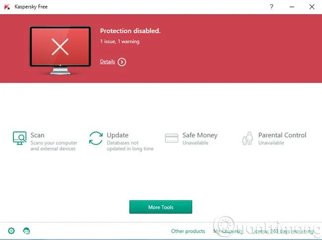 Bagaimana untuk menukar Antivirus Percuma Kaspersky kepada antara muka Bahasa Inggeris