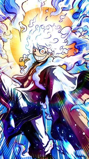 Luffy Gear 5 duvar kağıdı, Luffy Tanrısı Nika duvar kağıdı