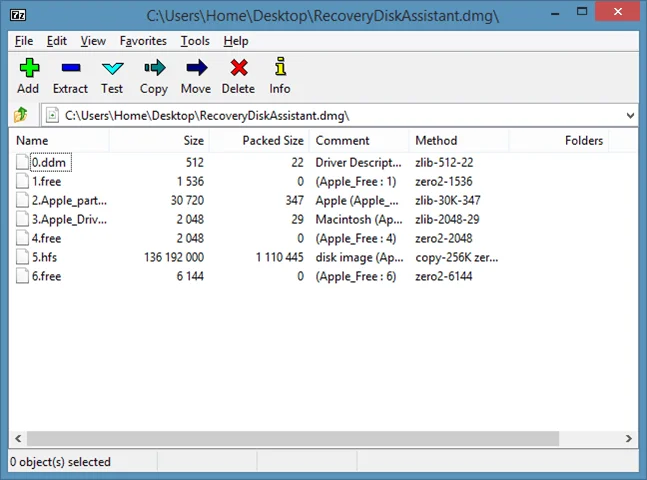 3 alat untuk membaca sambungan fail DMG pada Windows PC secara percuma