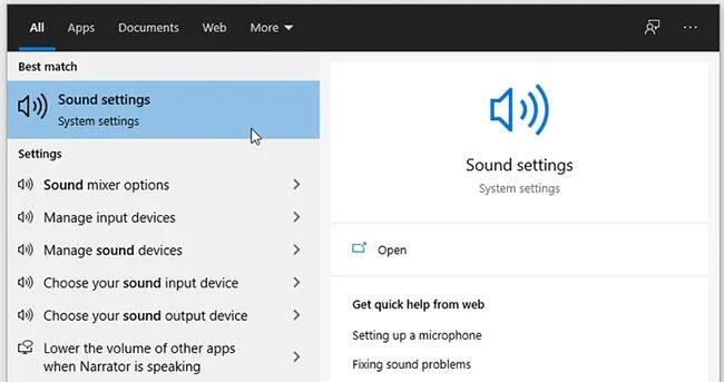 Windows PC'de ses ayarlarını açmanın 4 yolu