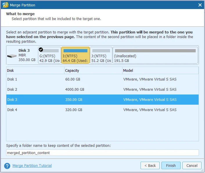 Bagaimana untuk menggabungkan partition cakera keras pada Windows 10 tanpa kehilangan data