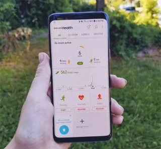 Más información sobre la aplicación Samsung Health