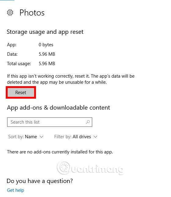 Hoe de Foto's-app te repareren werkt niet op Windows 10