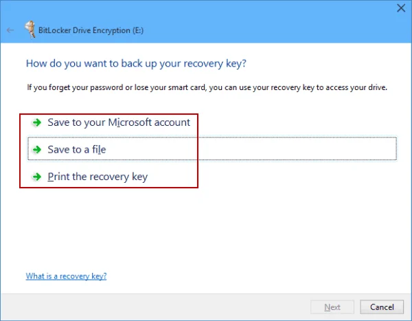 Bagaimana untuk menetapkan kata laluan cakera keras pada Windows 10