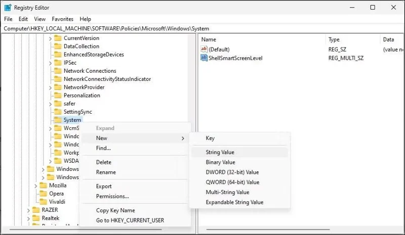 Instructions pour activer ou désactiver le filtre SmartScreen sous Windows