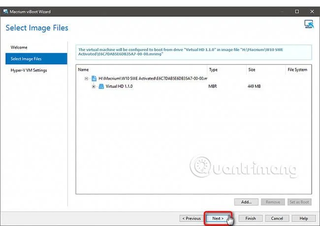 Cara mencipta mesin maya Hyper-V menggunakan Macrium Reflect System Image