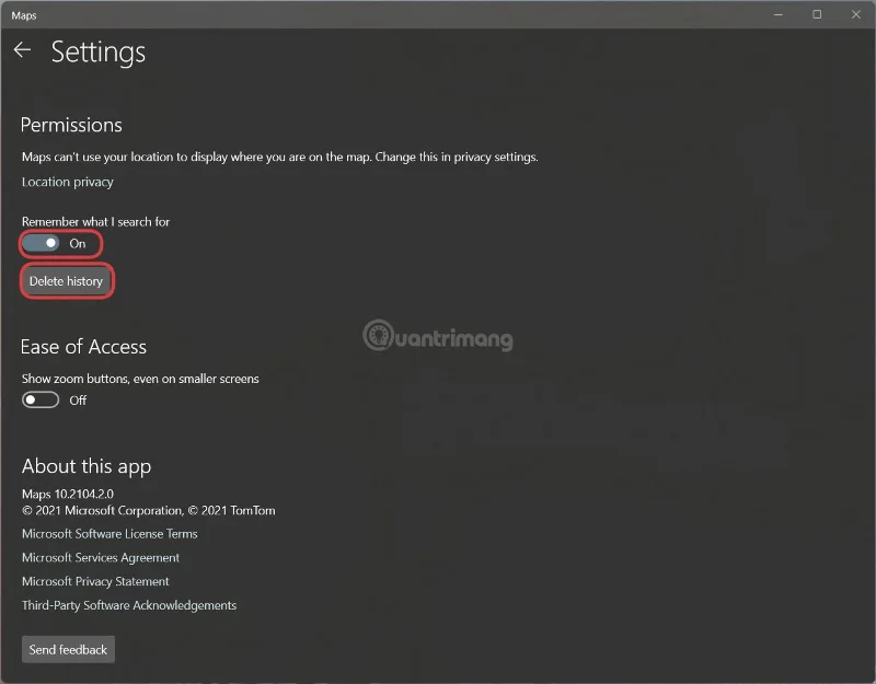 Windows 11'de konum geçmişi nasıl silinir