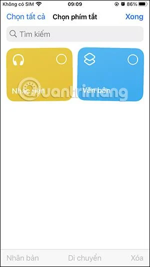 Cara membuat folder pintasan pada Pintasan iPhone