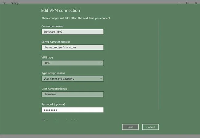 如何在 Windows 上設定 IKEv2 IPsec