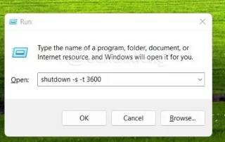 Hoe u het afsluiten van Windows 11 kunt plannen zonder software