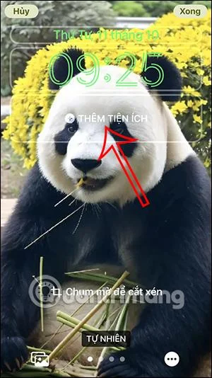 Weltzeit-Widget hinzufügen