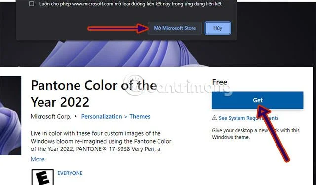 Muat turun set kertas dinding tema Pantone untuk Windows 11, Windows 10