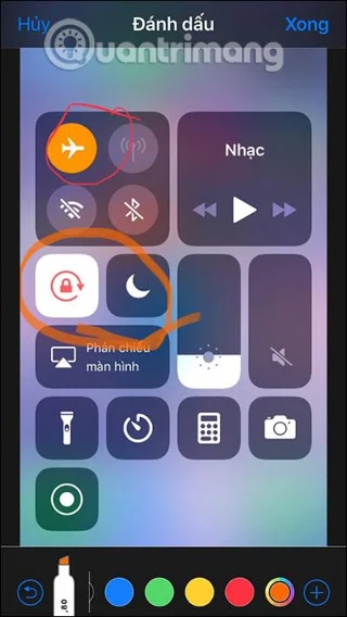 Bagaimana untuk melukis terus pada foto pada iPhone