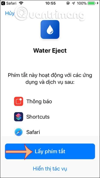 Bagaimana untuk mengeluarkan air dari pembesar suara iPhone menggunakan Water Eject