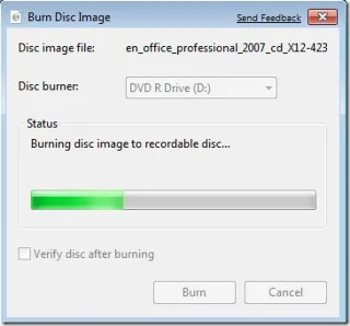 Bagaimana untuk membakar fail imej ISO ke CD dan DVD