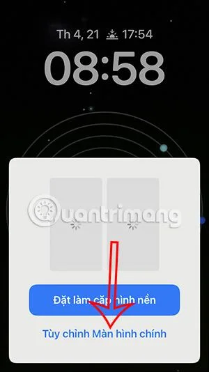 Bagaimana untuk menetapkan kertas dinding berbeza pada setiap skrin iPhone