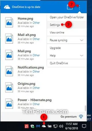 Windows 10 PC'de OneDrive Dosyaları Getirme özelliği nasıl etkinleştirilir/devre dışı bırakılır
