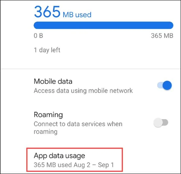 Cómo rastrear el uso de datos en Android