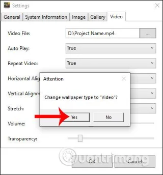 Bagaimana untuk menetapkan video sebagai kertas dinding komputer Windows 10