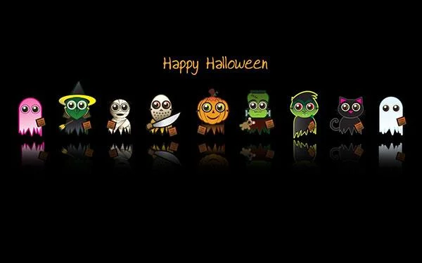 Fondo de pantalla de Halloween para ordenadores.