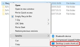 Bagaimana untuk memulihkan ikon Tong Kitar Semula yang hilang dalam Windows 10