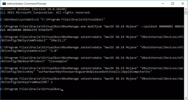 Cara memasang macOS Mojave pada Windows 10