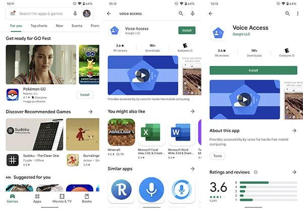 Android 11 で新しい Voice Access アクセシビリティを使用する方法
