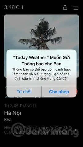 Cara menggunakan Cuaca Hari Ini untuk melihat ramalan cuaca