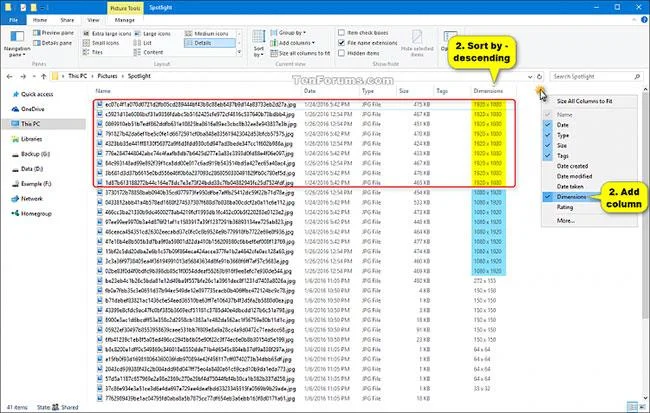 Bagaimana untuk memuat turun imej skrin kunci Windows 10 dari Spotlight ke komputer anda