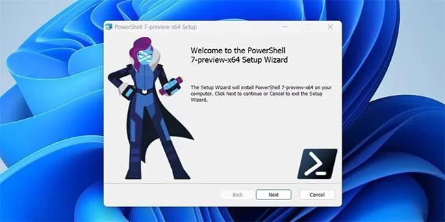 Programma di installazione di PowerShell