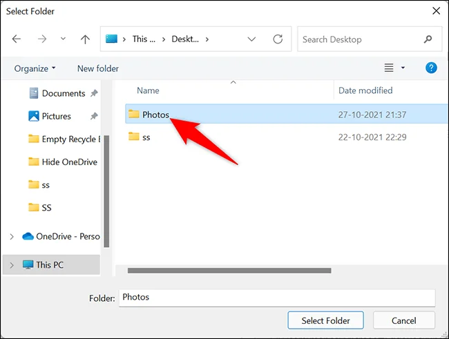 Windows 11'de belirli bir klasörü arama sonuçlarından gizleme