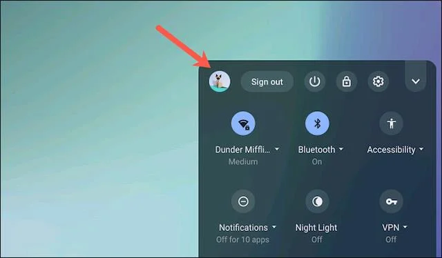 Comment basculer rapidement entre les comptes d'utilisateurs sur Chromebook