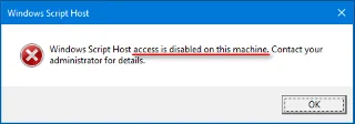 Hoe u de Windows Script Host-fout op Windows 10 kunt oplossen