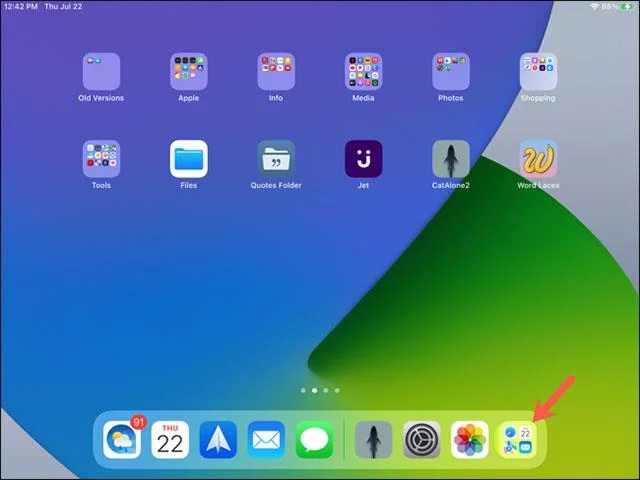 Cara menggunakan Pustaka Apl pada iPad