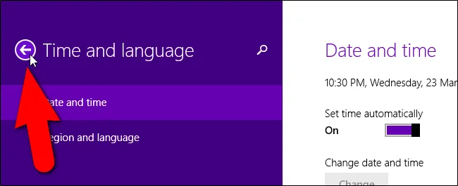 Windows'ta tarih ve saat biçimini değiştirme, eğik çizgileri noktalara dönüştürme