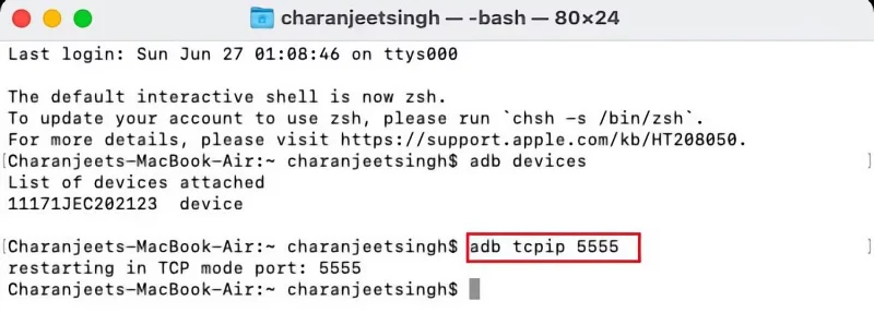 Cómo configurar y usar ADB inalámbrico con Android