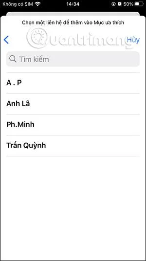 Cara membuat kenalan kegemaran pada iPhone