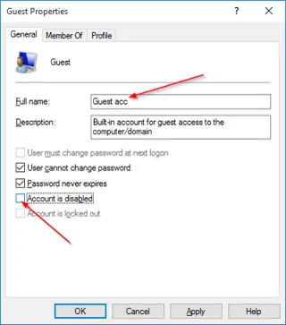 3 cara mudah untuk mengaktifkan akaun Tetamu pada Windows 10